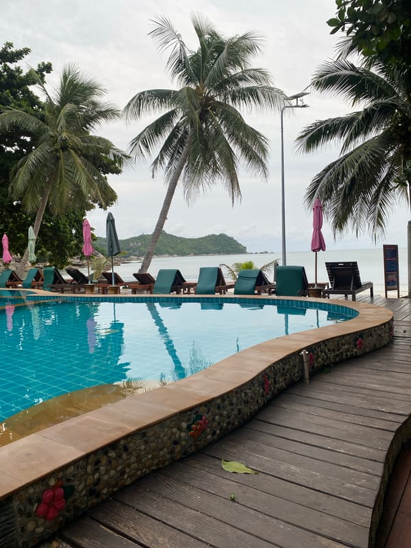 Evening coastal scenes documented across Ban Tai beaches, Thailand