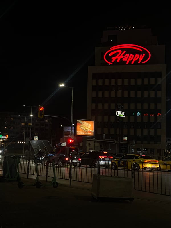 Sofia nightlife documented through evening urban exploration