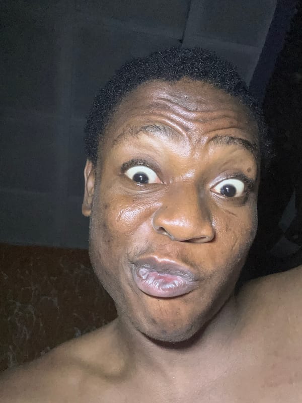 Multiple selfies of Black male captured in six-minute span