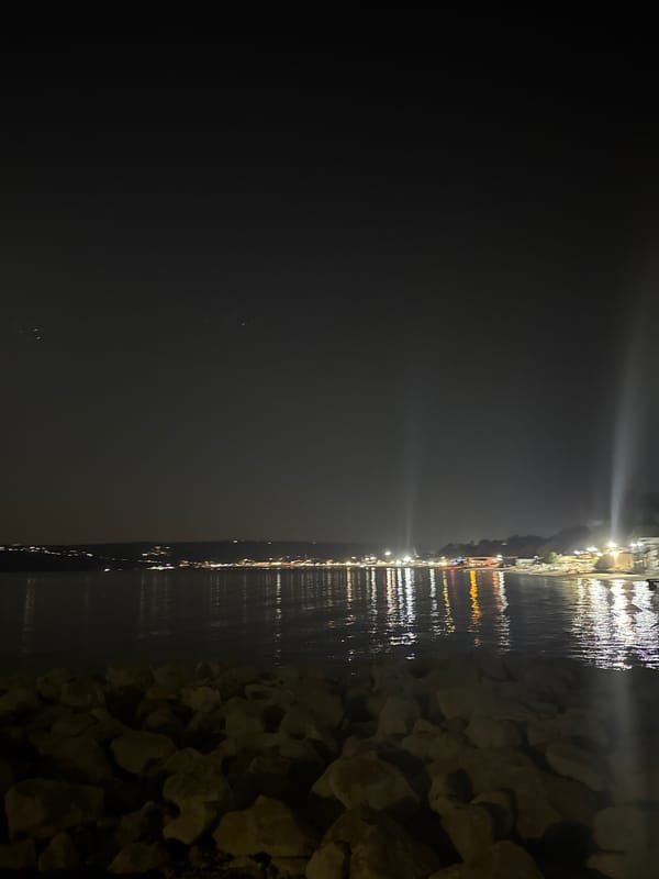 A summer night out along the Varna waterfront