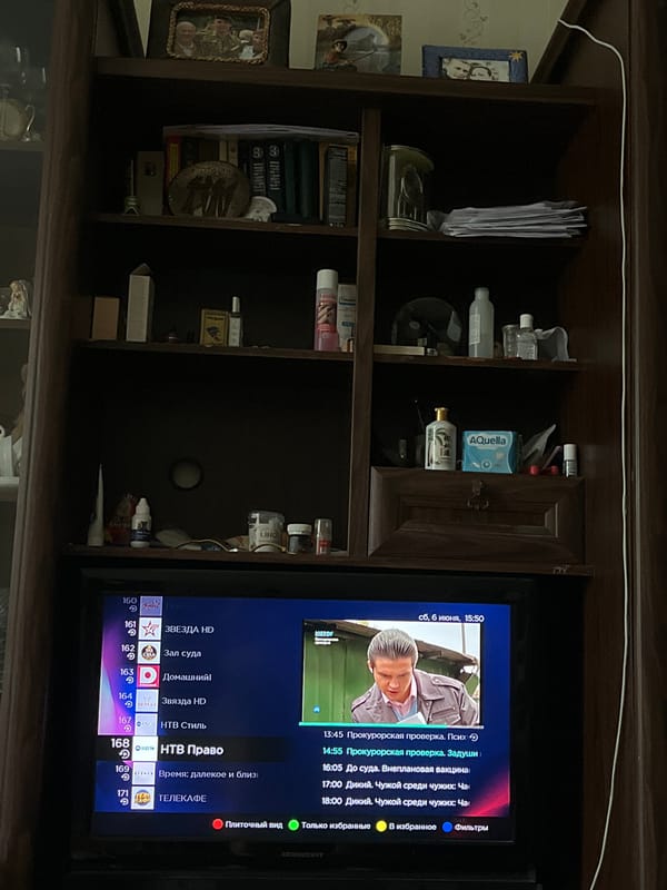 Domestic life documented through photos in Minsk residence