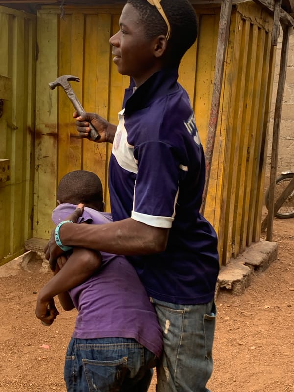Morning street life documented in Akwanga, Nigeria