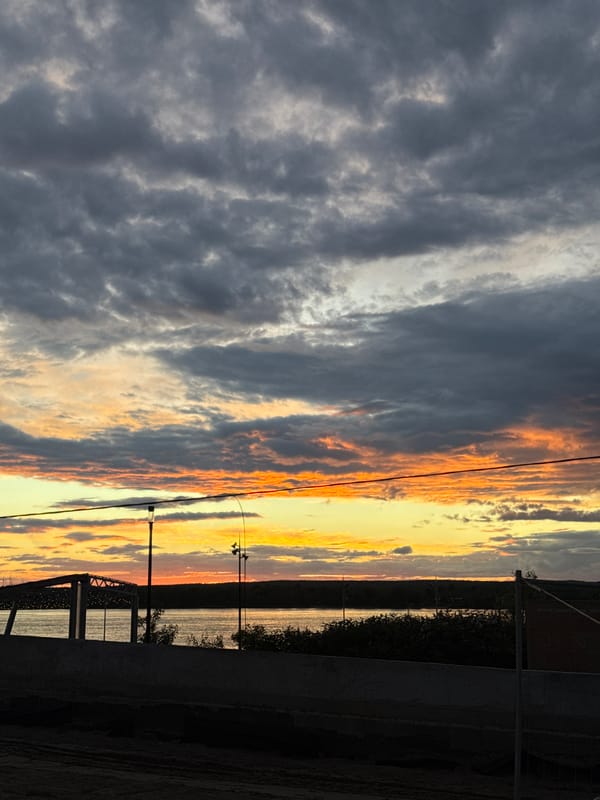 Sunset draws crowds to Kama River waterfront in Perm