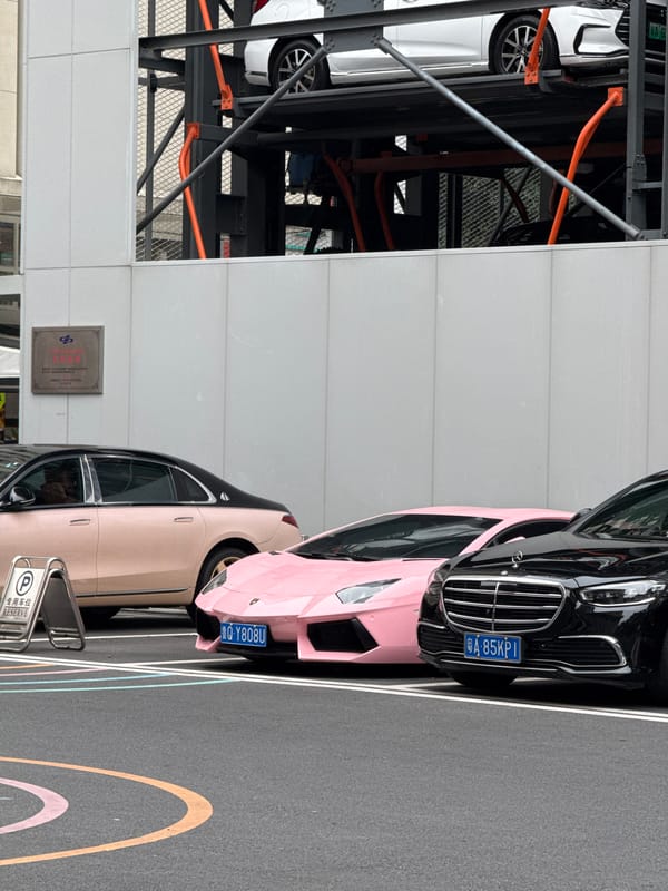 Early morning scooter rider observed in Liwan District