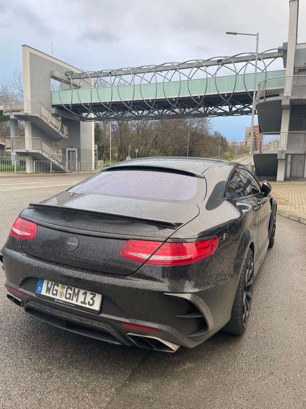Modified Mercedes-AMG GT spotted in Burgas, Bulgaria