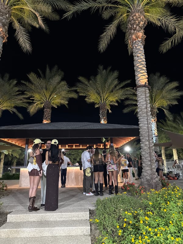 Man spotted at modern Coachella building during early morning hours