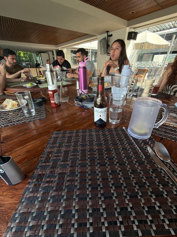 Social gathering observed at restaurant in Puebla, Mexico