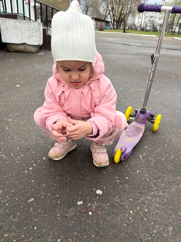 Spring day moments captured in Chaikovsky, Russia