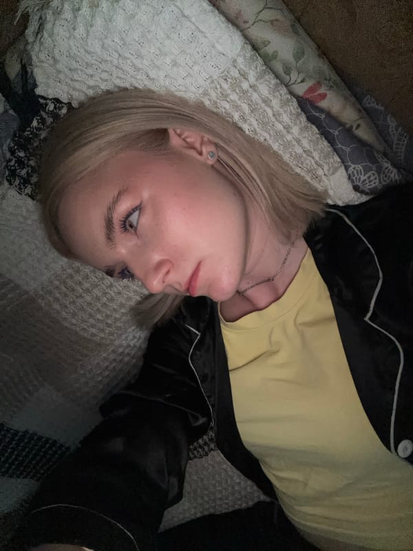 Lazy afternoon on a patterned blanket in Lednevo