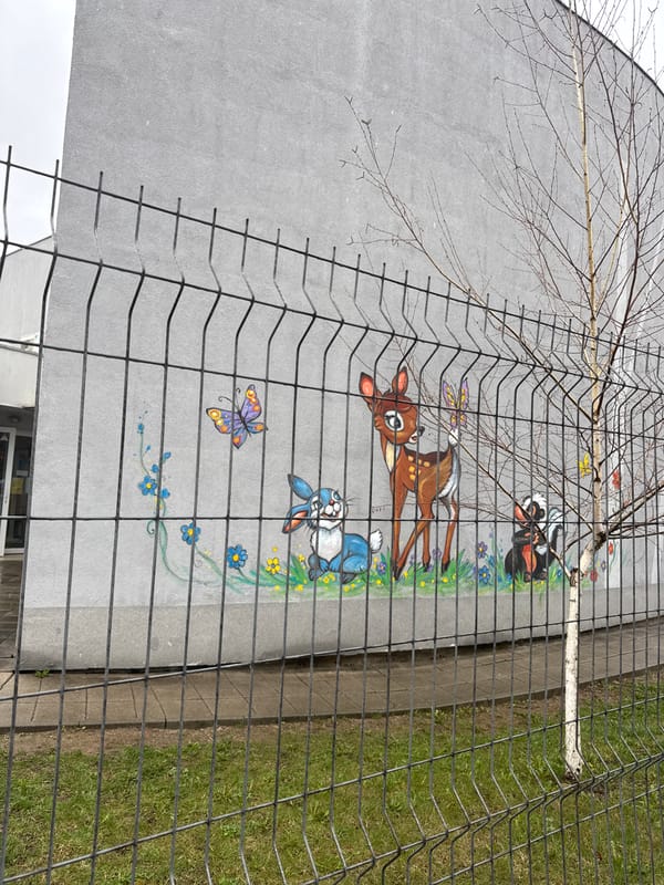 Street art and modern architecture documented in Sofia