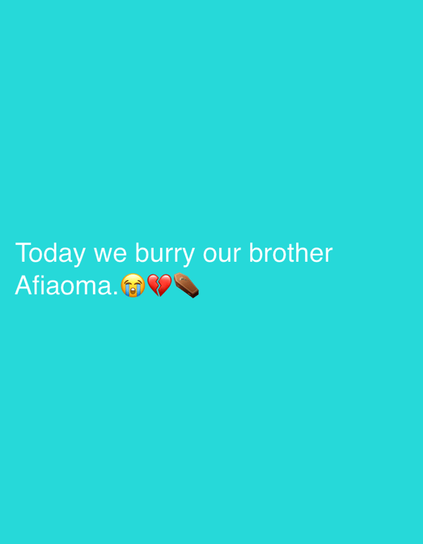 Community burial ceremony held for Afiaoma in Igbara, Nigeria