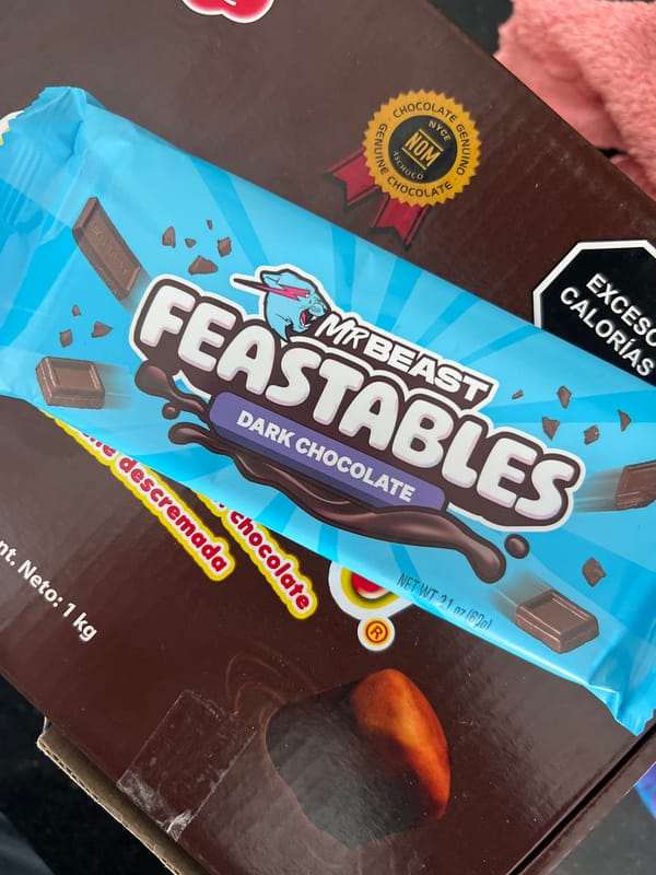 American celebrity candy brands spotted in Cholula, Mexico