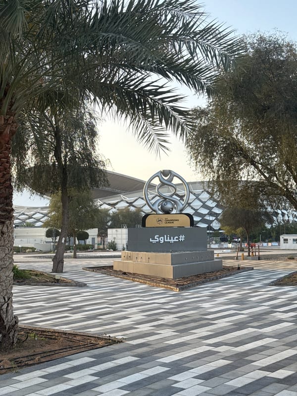 Football fans visit Al Ain FC displays and FIFA monuments
