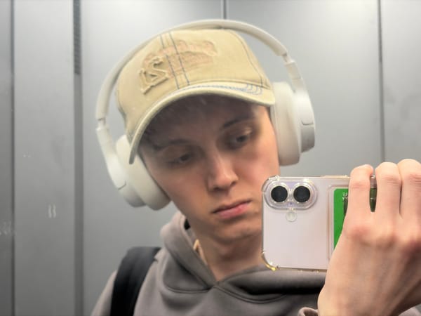 Selfie series: elevator and outdoors, same outfit throughout