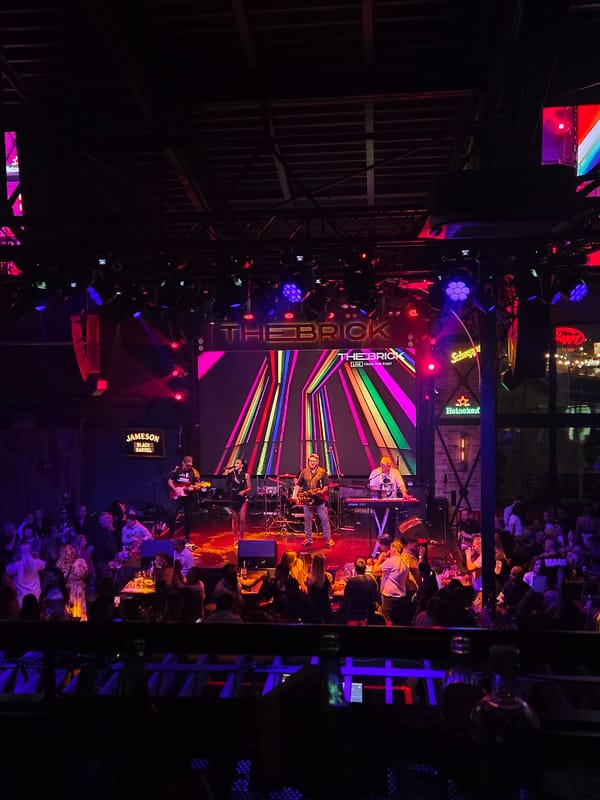 Live band performs at crowded Brick venue in Varna