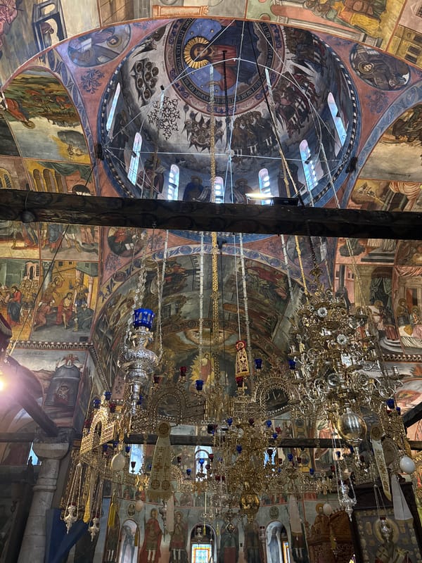 Visitor captures ornate interior of Bulgaria's historic Bachkovo Monastery