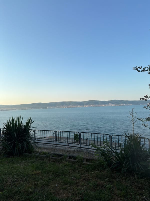 Evening stroll through Nesebar's coastal streets and nightlife