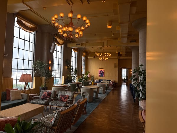 Stylish lounge interior documented in West Hollywood