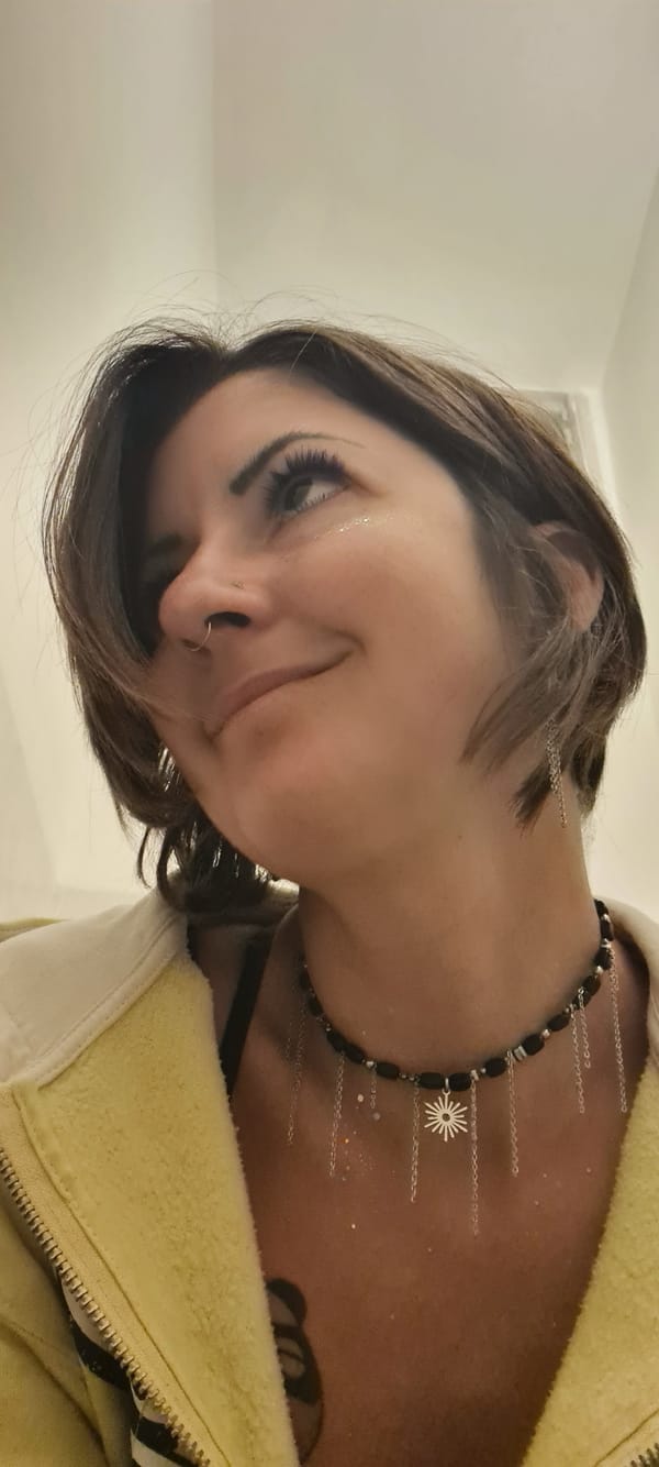 Portrait selfie captured in Nahariyya showing person with makeup