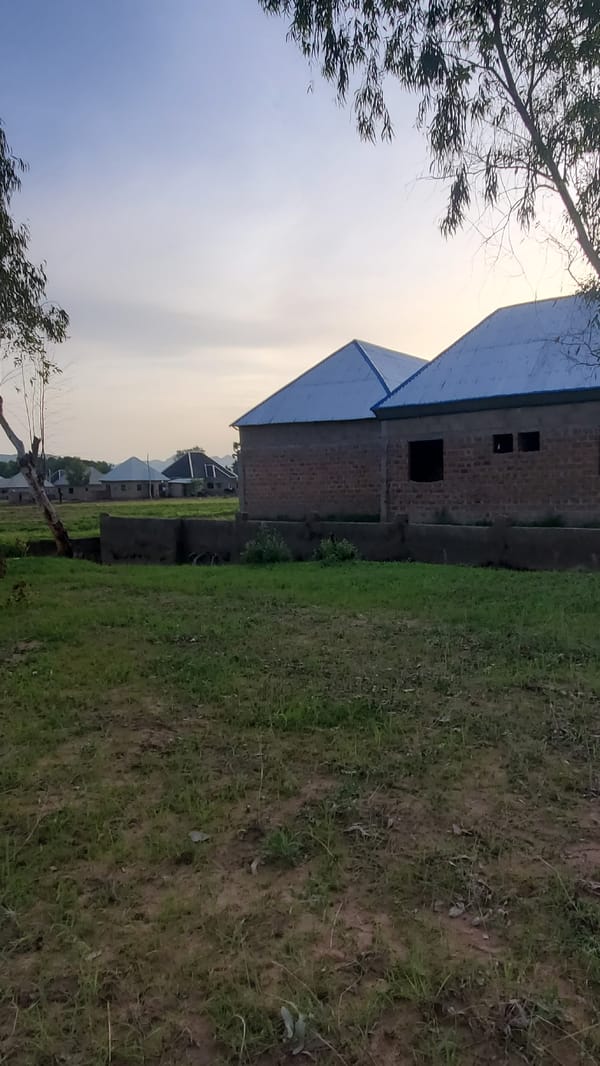 Morning landscape documentation captures rural Jalingo, Nigeria scenery