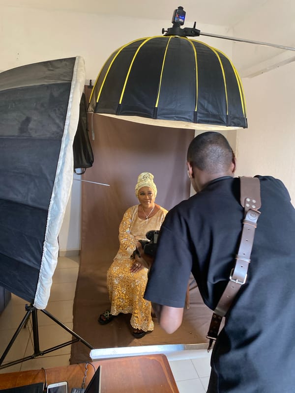 Portrait session captured in Jos, Nigeria