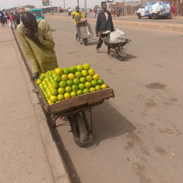 Daily street life documented in Bukuru, Nigeria