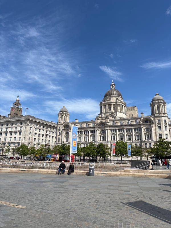 Three Graces buildings documented at Liverpool Pier Head
