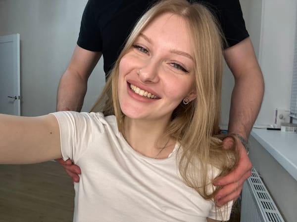 Woman takes multiple selfies in various angles in Perm