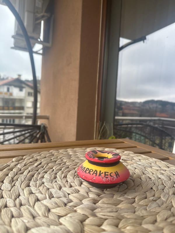 Personal items documented in Varna home Friday morning