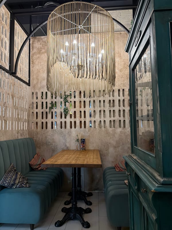 Witness documents rustic cafe interior design and atmosphere