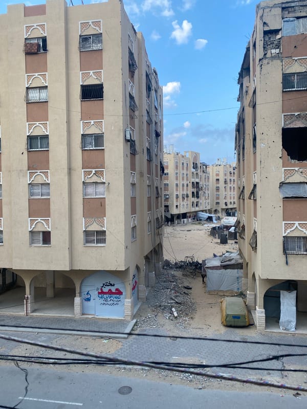 Daily life continues amid destruction in Khan Yunis