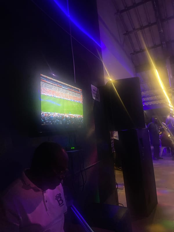 Evening social gathering documented at Jos entertainment venue