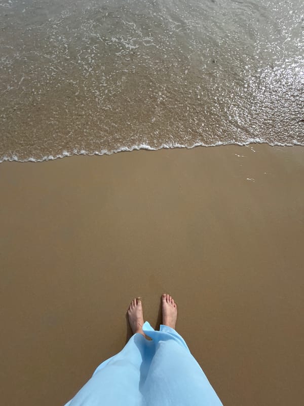 Morning beach scenes documented at Rawai, Thailand