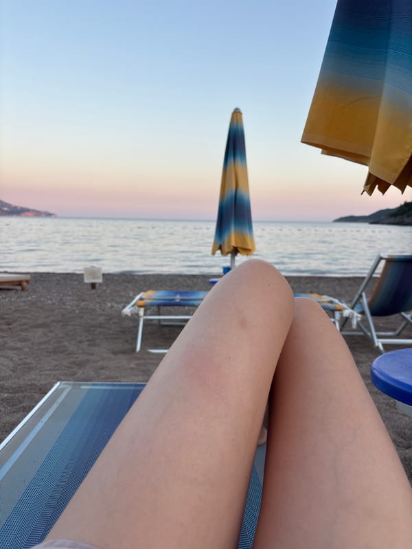 Pilates studio and beach afternoon along the Montenegrin coast