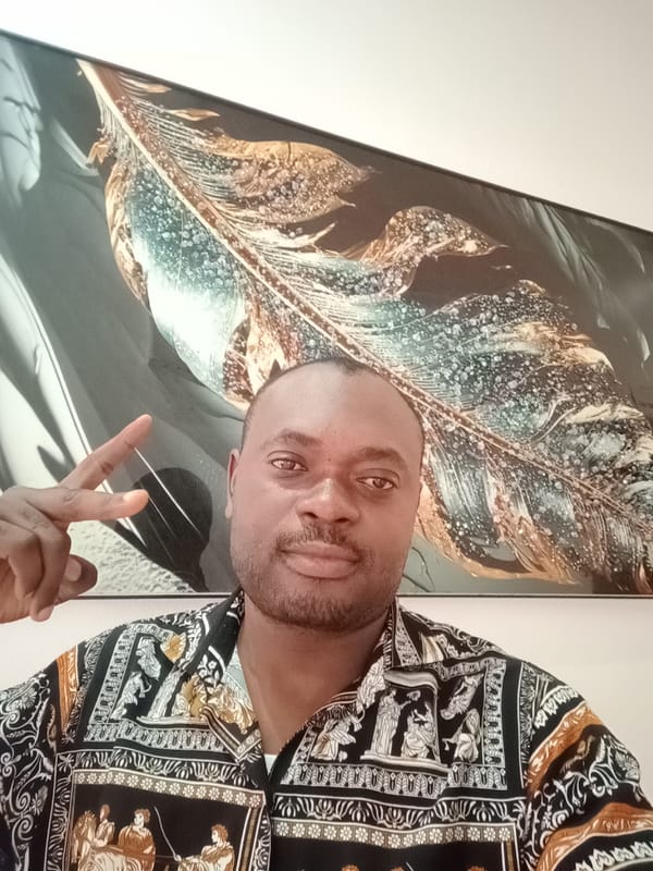 Man photographed multiple times indoors in Gwarinpa, Nigeria residence