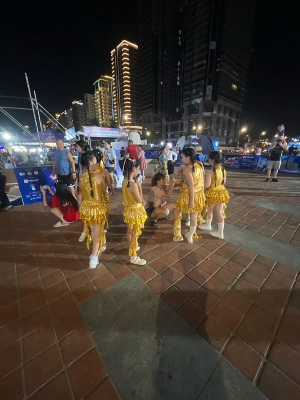 Nighttime street festival draws crowds to Đà Nẵng food stalls