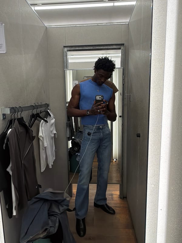 Londoners capture selfies in store and street locations