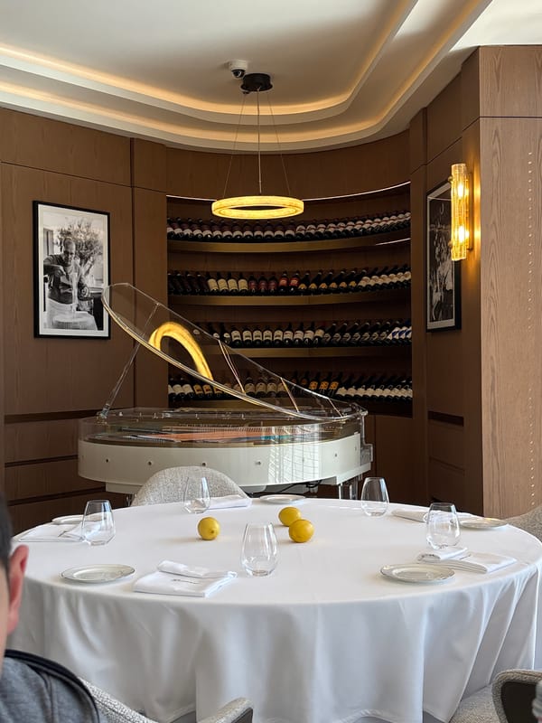 High-end restaurant interior captured in Dubai