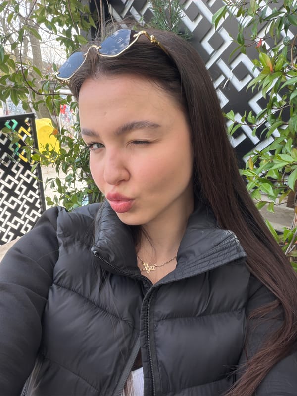 Woman documents zoo visit with selfies in Sandanski, Bulgaria