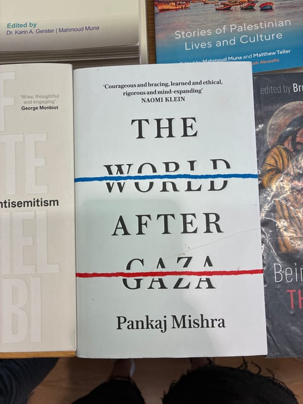 Books on Palestinian topics spotted in Jerusalem