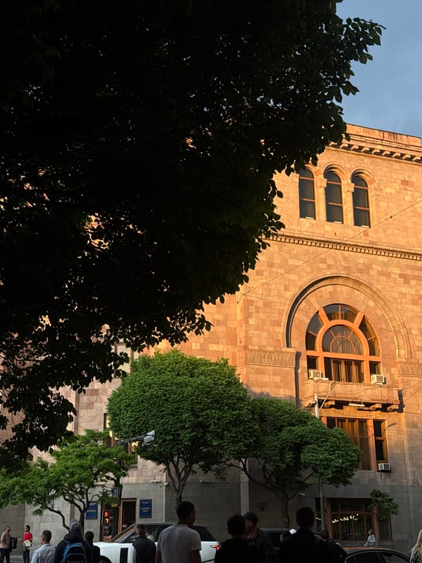 Classical architecture documented in Yerevan, Armenia