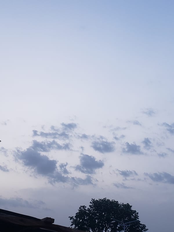 Partly cloudy skies observed in Adankolo, Nigeria