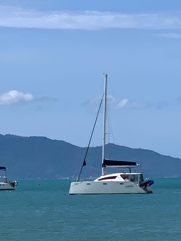Morning beach scenes documented at Baan Bo Phut resort Thailand