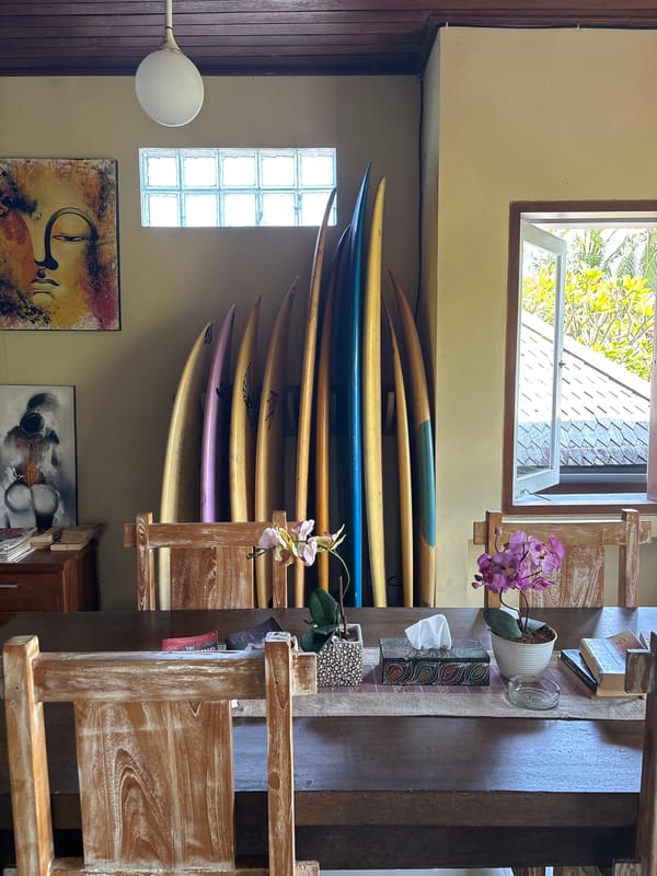 Morning surf culture scenes documented in Pekutatan, Indonesia