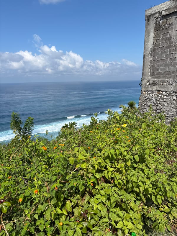 Motorcycle journey captures scenic Kuta Selatan coastal views