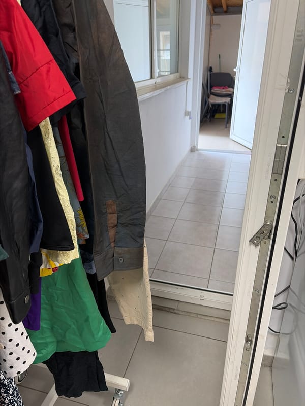 Ordinary household moments documented in Bulgarian home