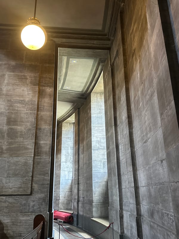 Tourist documents Copenhagen church and museum tour