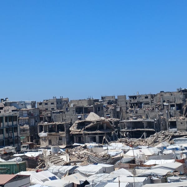 Widespread destruction and displacement camps documented across Gaza