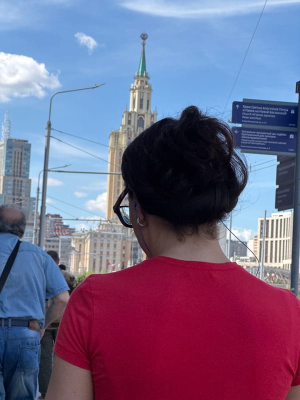 Morning tour of central Moscow's landmarks and street scenes