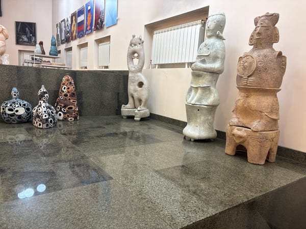 Art collection documented at unknown museum venue